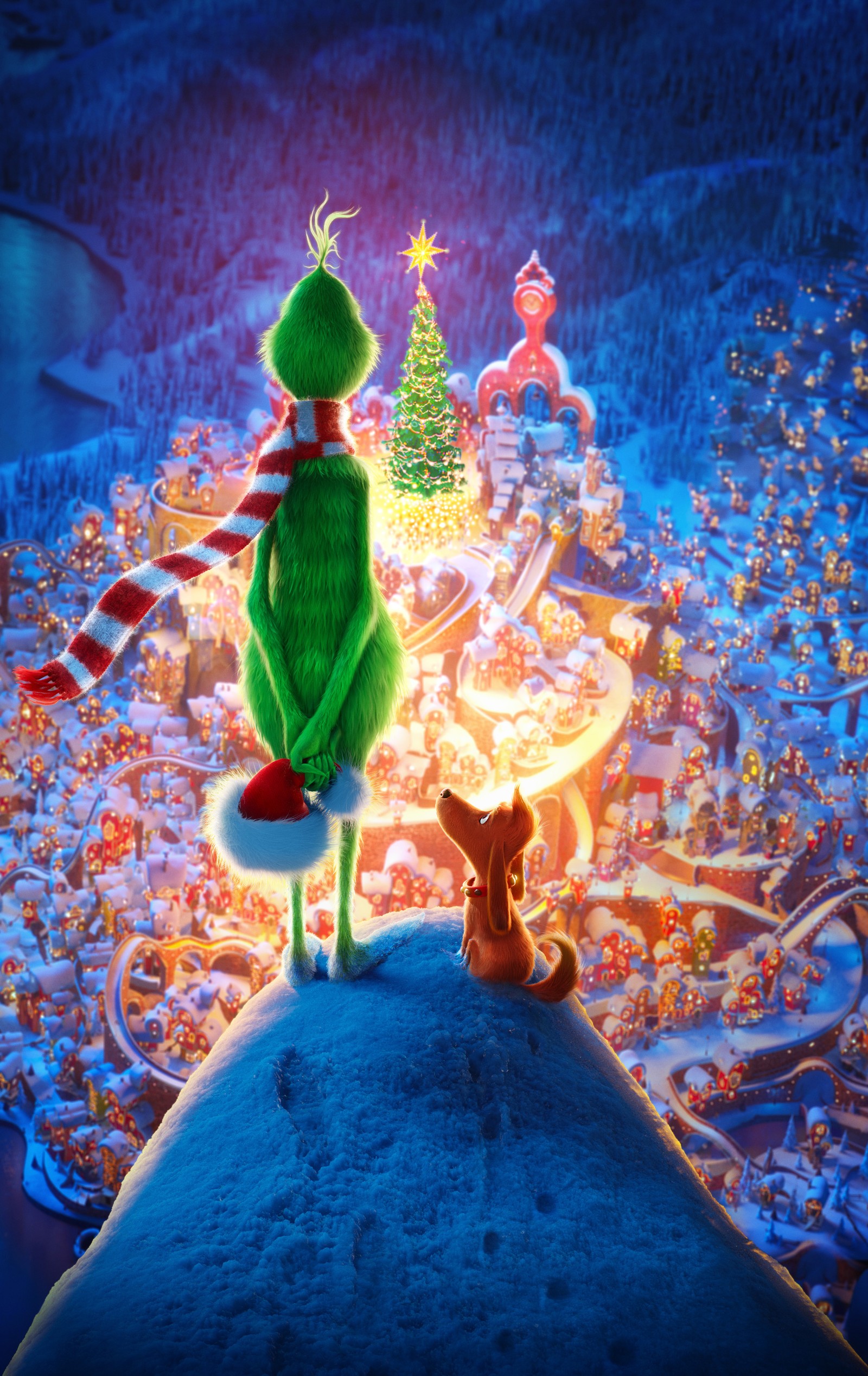 Descargar fondo de pantalla grinch, hd, película, invierno, natural