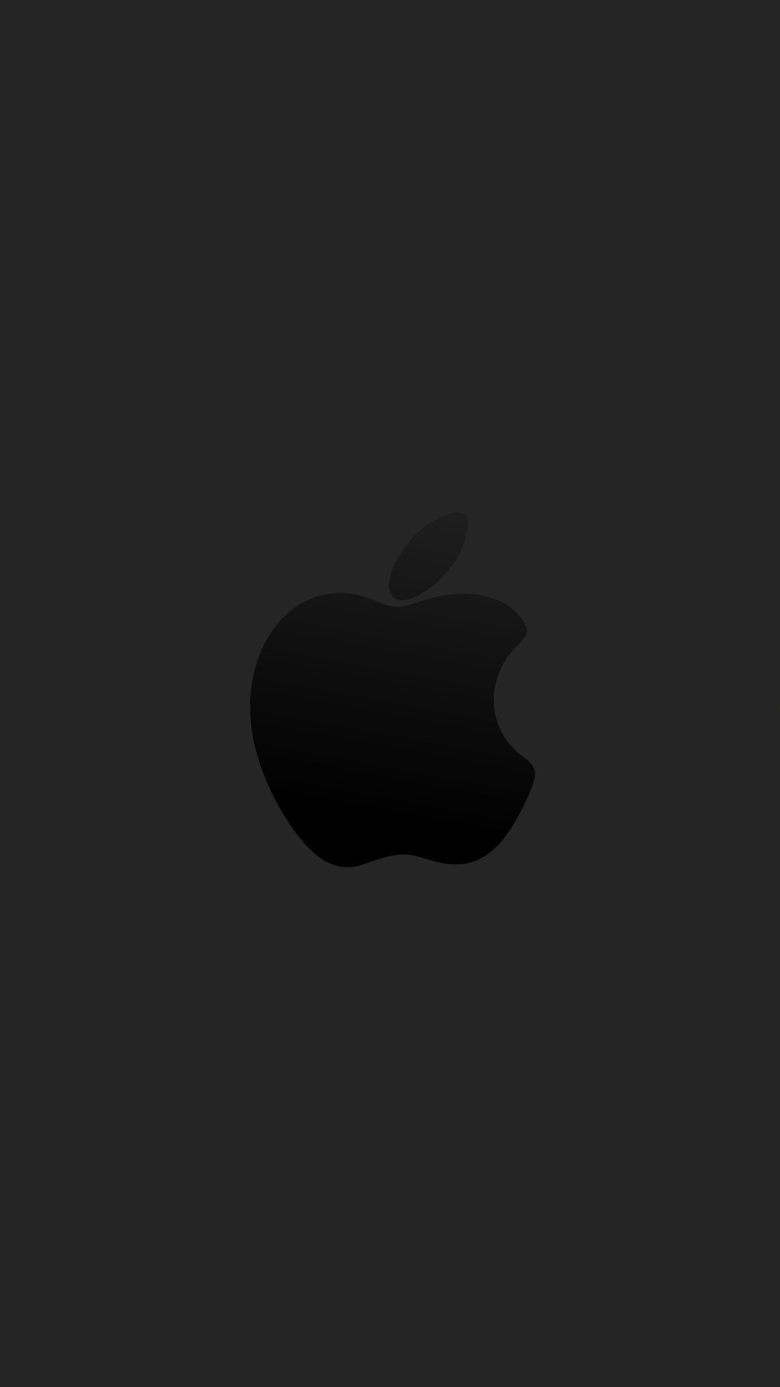 Un logo de apple en un fondo negro con una manzana blanca (manzana, logotipo)