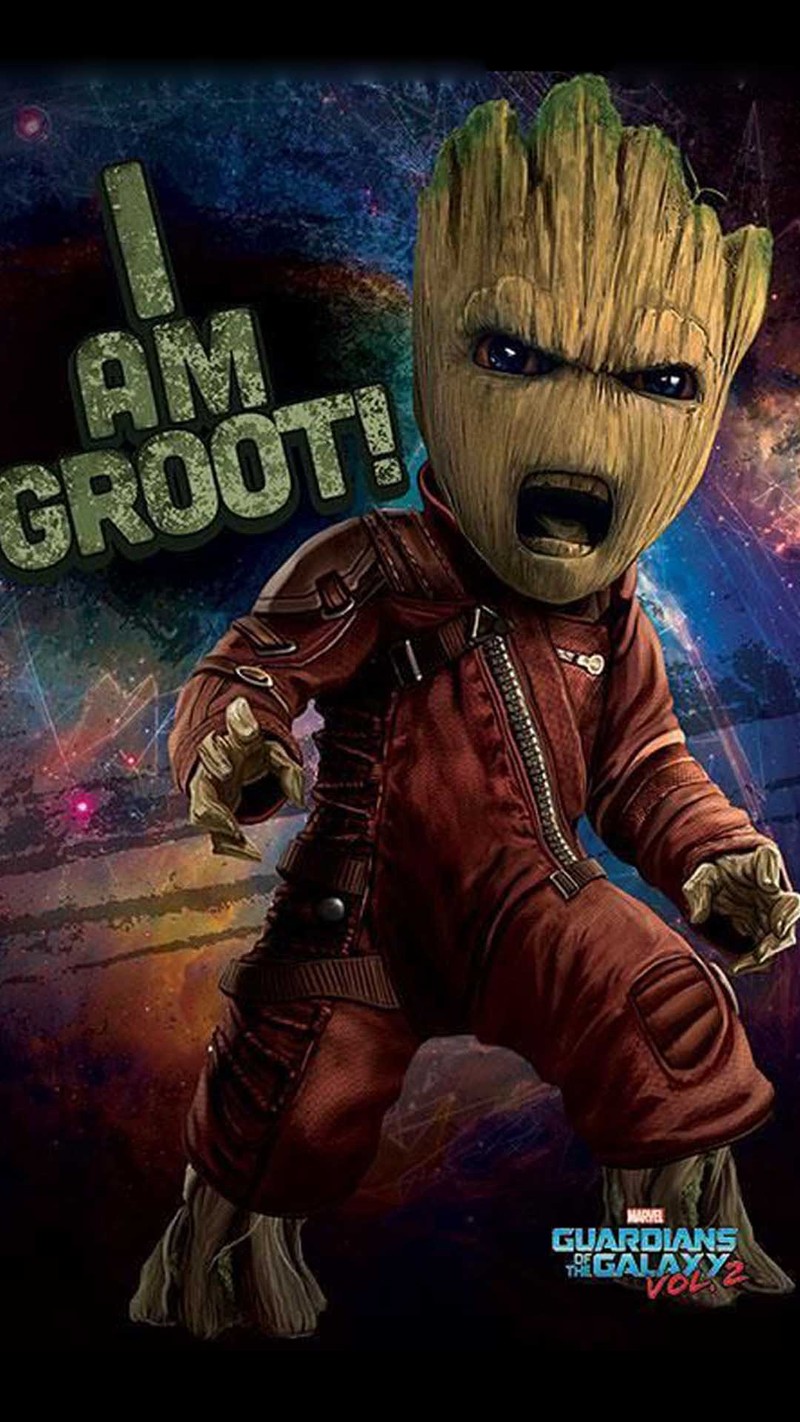 Близкий план грутера с грутером на нем (грут, groot, marvel)