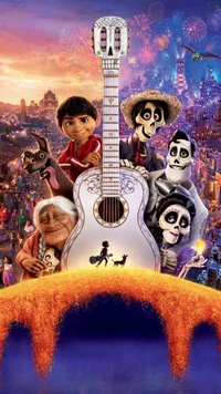 Colorful Celebration of Music and Family from Coco