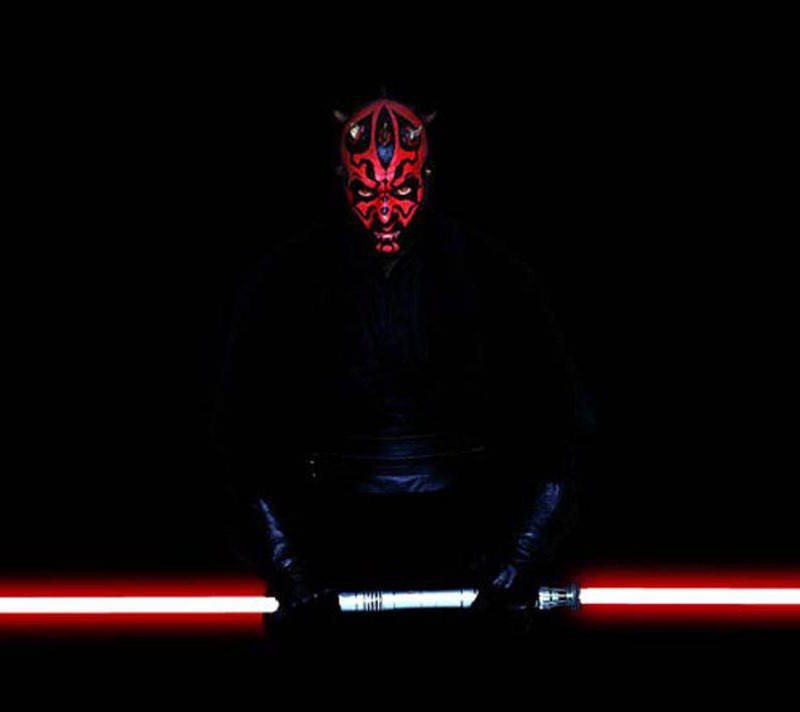 Далек с темным мечом (тёмный, дарт мол, darth maul, световой меч, lightsaber)