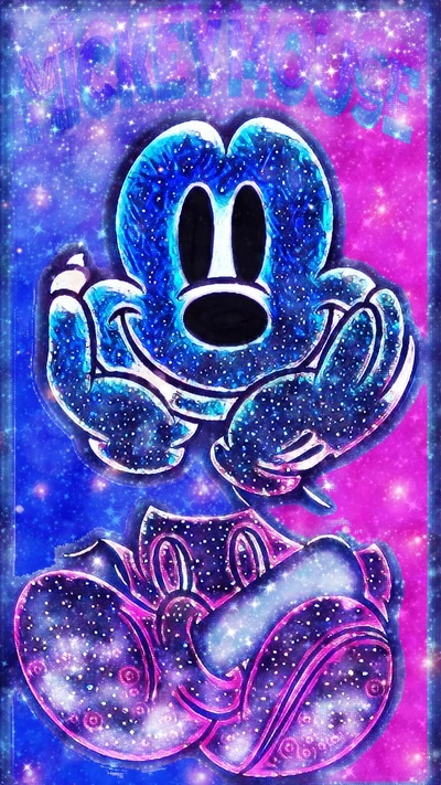 mickey, ratón, caricatura