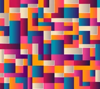 3d, abstract, background, colorful, geometric