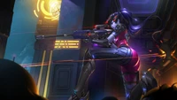 widowmaker, overwatch, videojuego