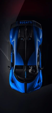 azul elétrico, carro esportivo, carros, supercarro, bugatti veyron