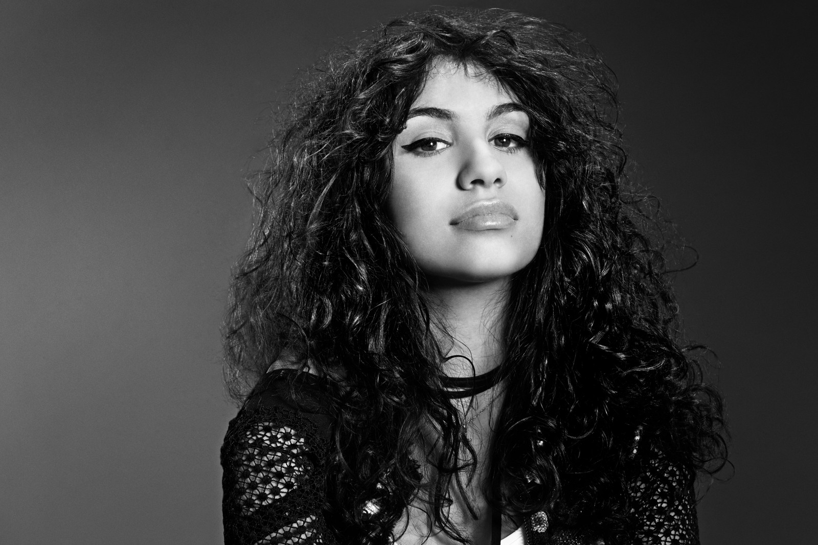 alessia cara, monochrome, canadian singer, how far ill go moana, 5k wallpaper