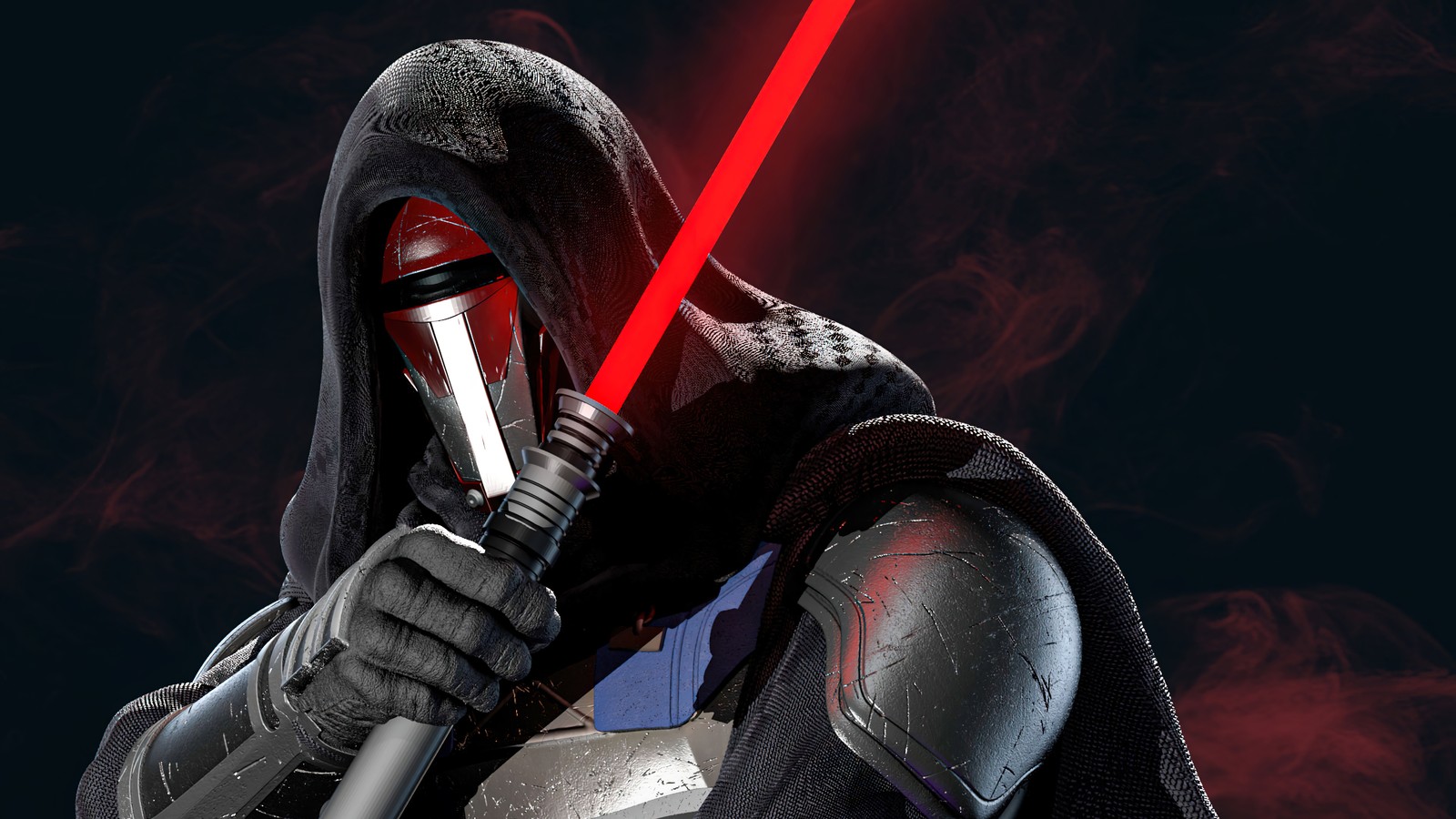 darth revan, lightsaber, star wars knights of the old republic, video game wallpaper