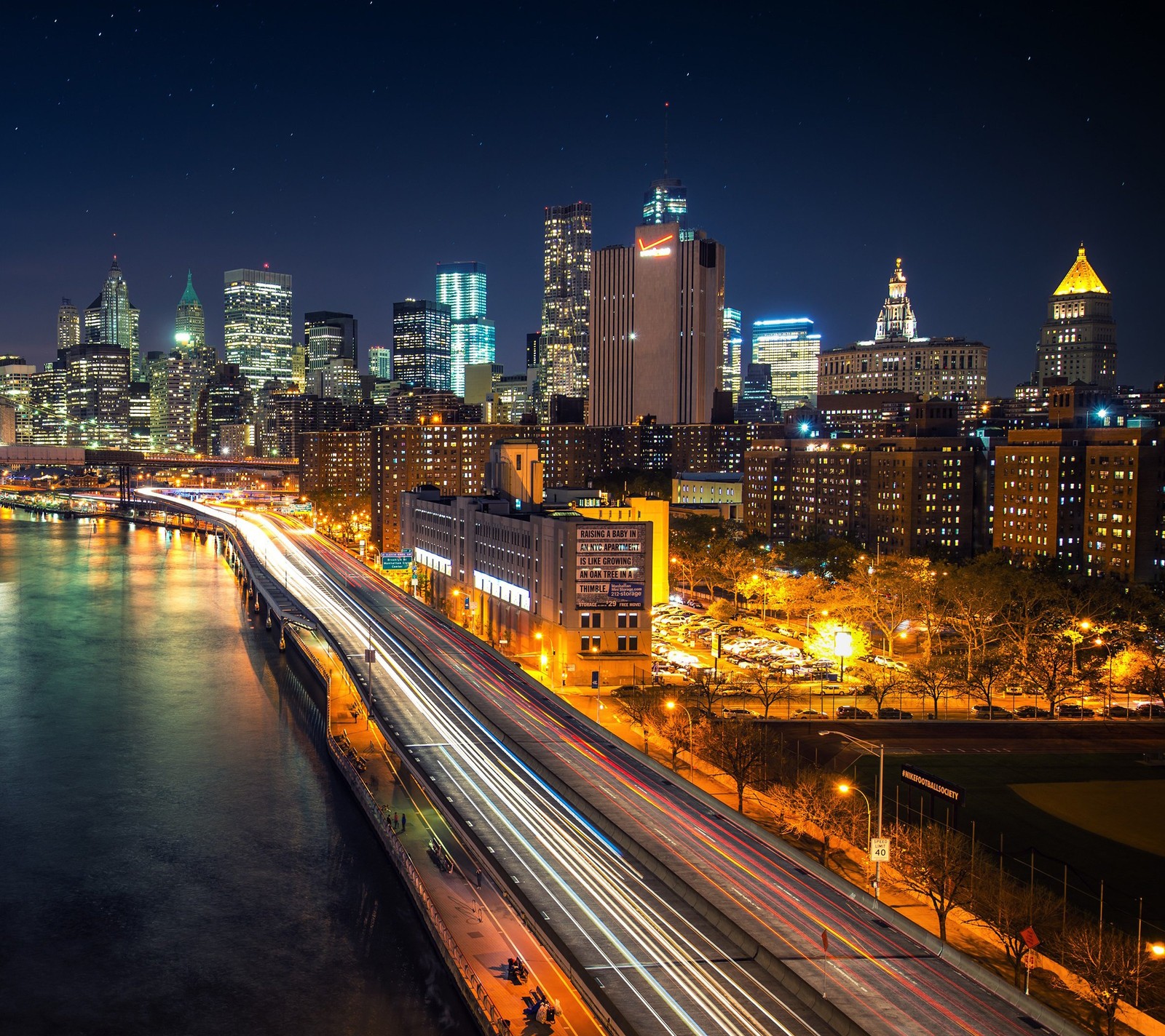 bridge, brooklyn, landscape, new york Download Wallpaper