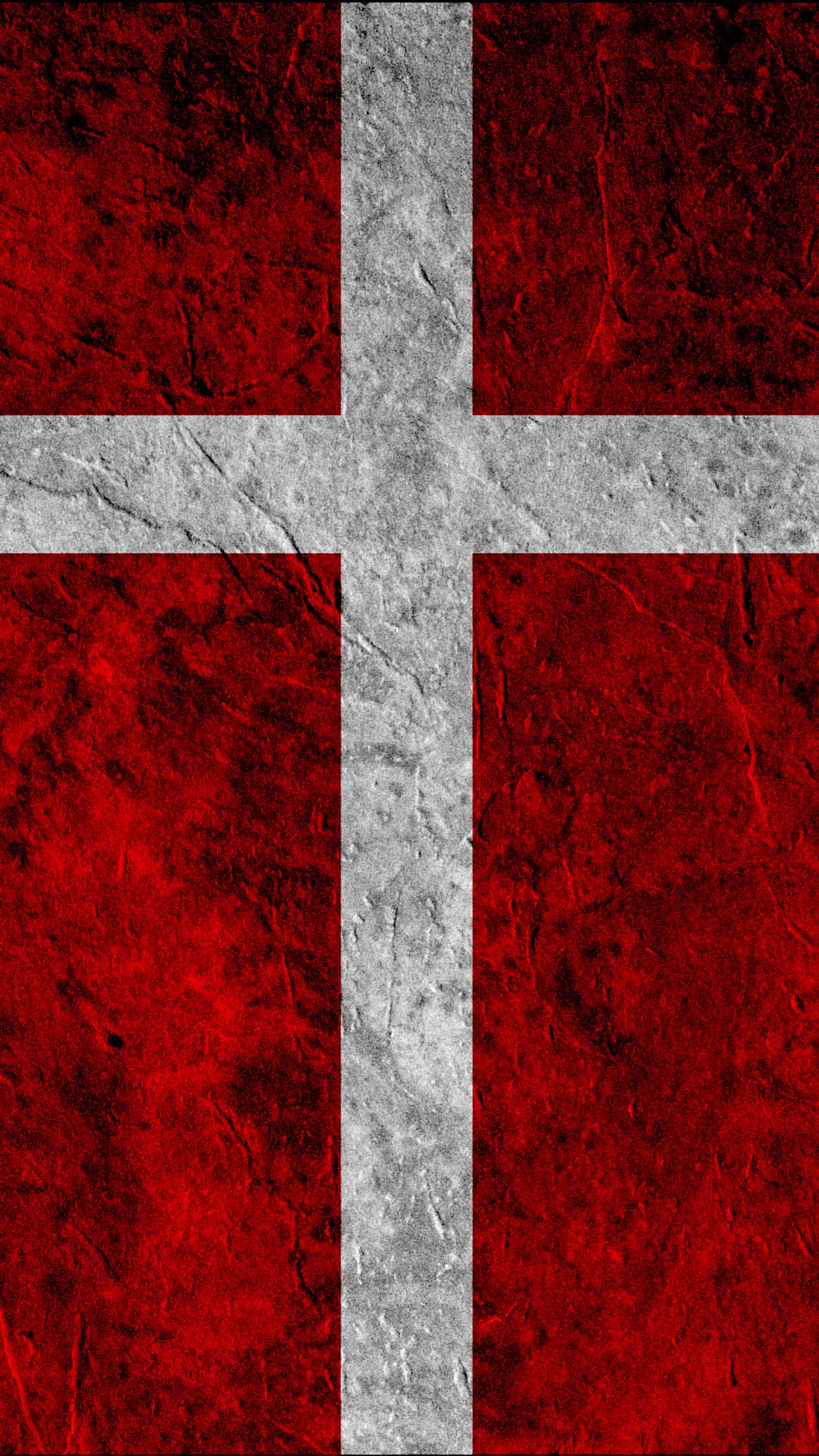 Un primer plano de una bandera roja y blanca con una cruz en ella (abstracto, diseño, rojo)