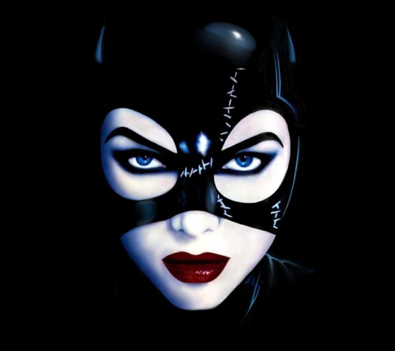 Affiche de batman returns avec catwoman (dfg)