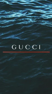 designer, gucci, logo, luxury, ocean wallpaper