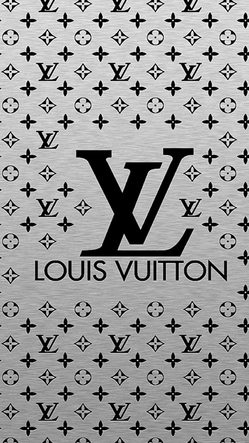 Близкий план логотипа louis vuitton на металлической поверхности (fsd, sdf)