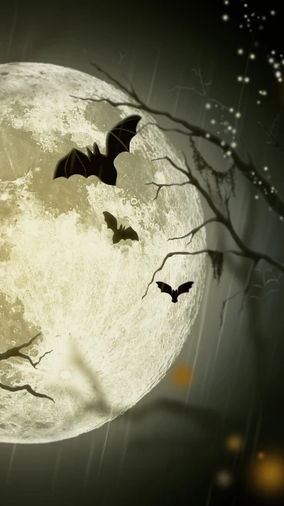 halloween, mond, andere