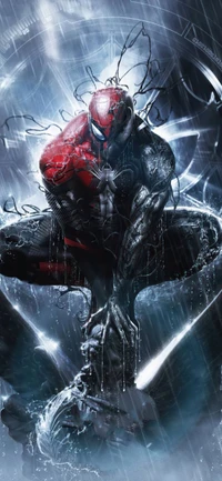 venom, spiderman, spider man, symbiote, marvel cinematic universe wallpaper