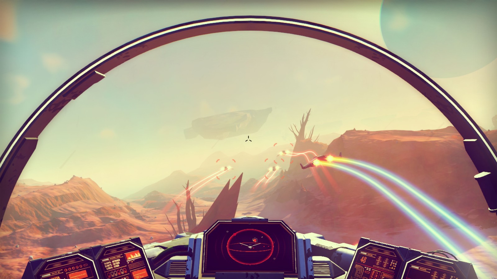 Lade playstation 4, pc game, no mans sky, video, himmel Hintergrund herunter