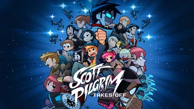 скотт пилгрим взлетает, scott pilgrim takes off, сезон 1, серия 2023, аниме сериал