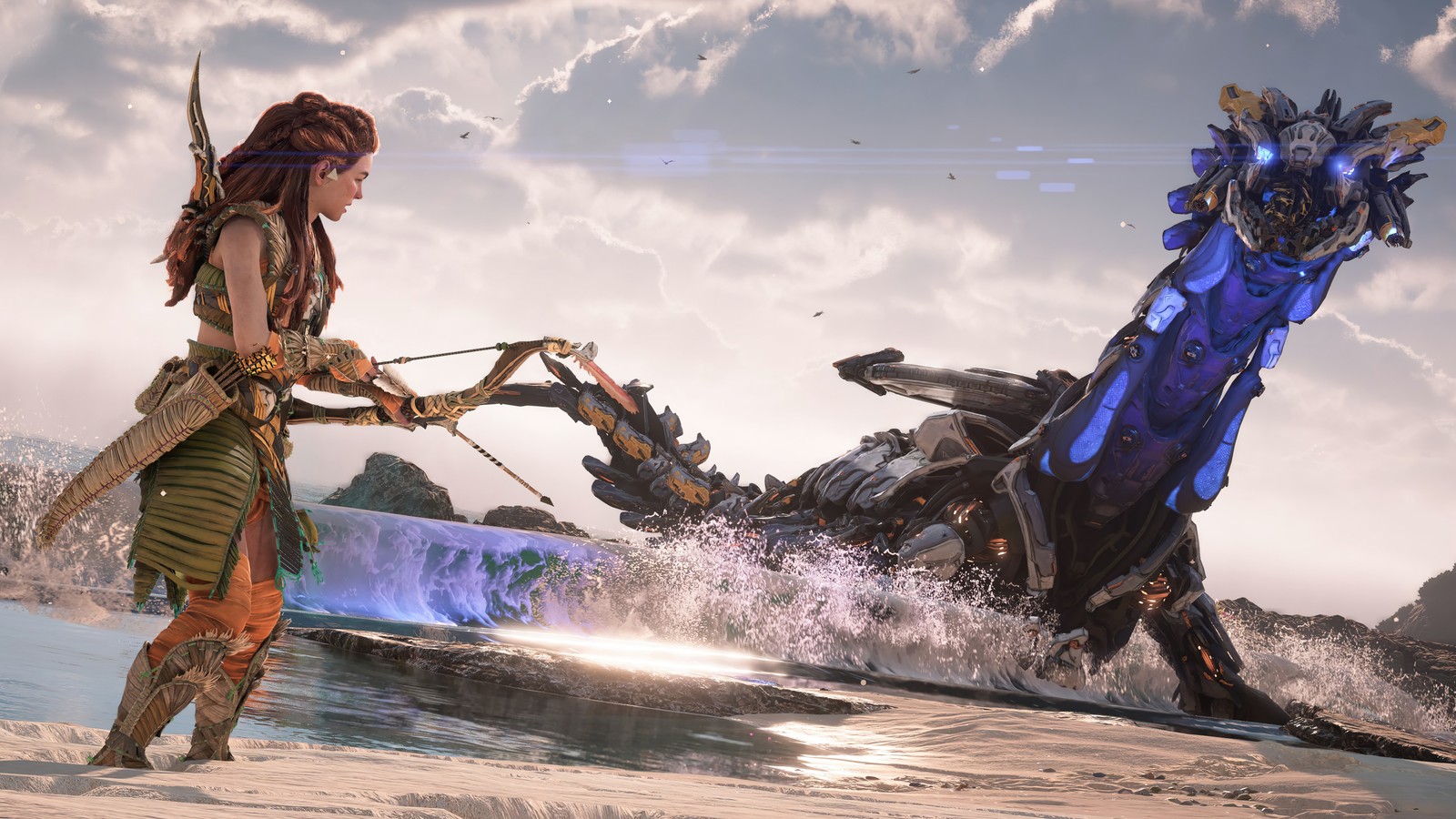 aloy, horizon forbidden west, video game, ps5, playstation 5 wallpaper