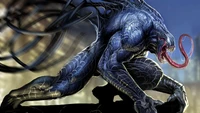 Dynamic Venom Character from Marvel Comics