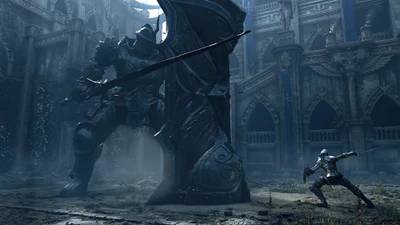 Эпическая битва против Рыцаря Башни в Demon's Souls на PS5