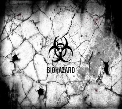 biohazard, preto, cuidado, perigo, nuclear