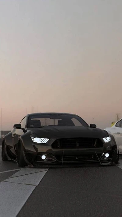 voiture, ford, muscle, mustang