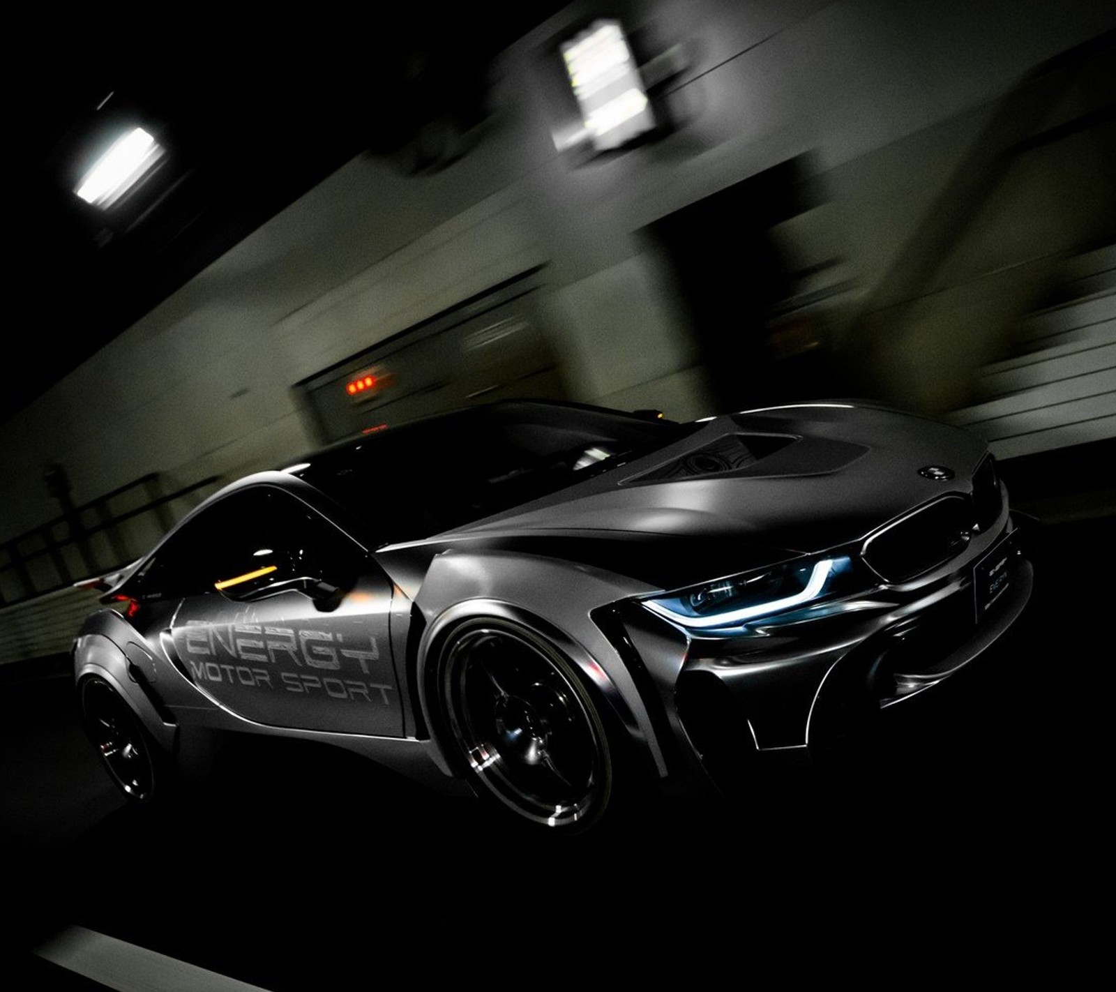 Descargar fondo de pantalla bmw, coche, oscuro, i8