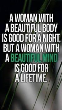 beautiful, body, good, life, mind wallpaper