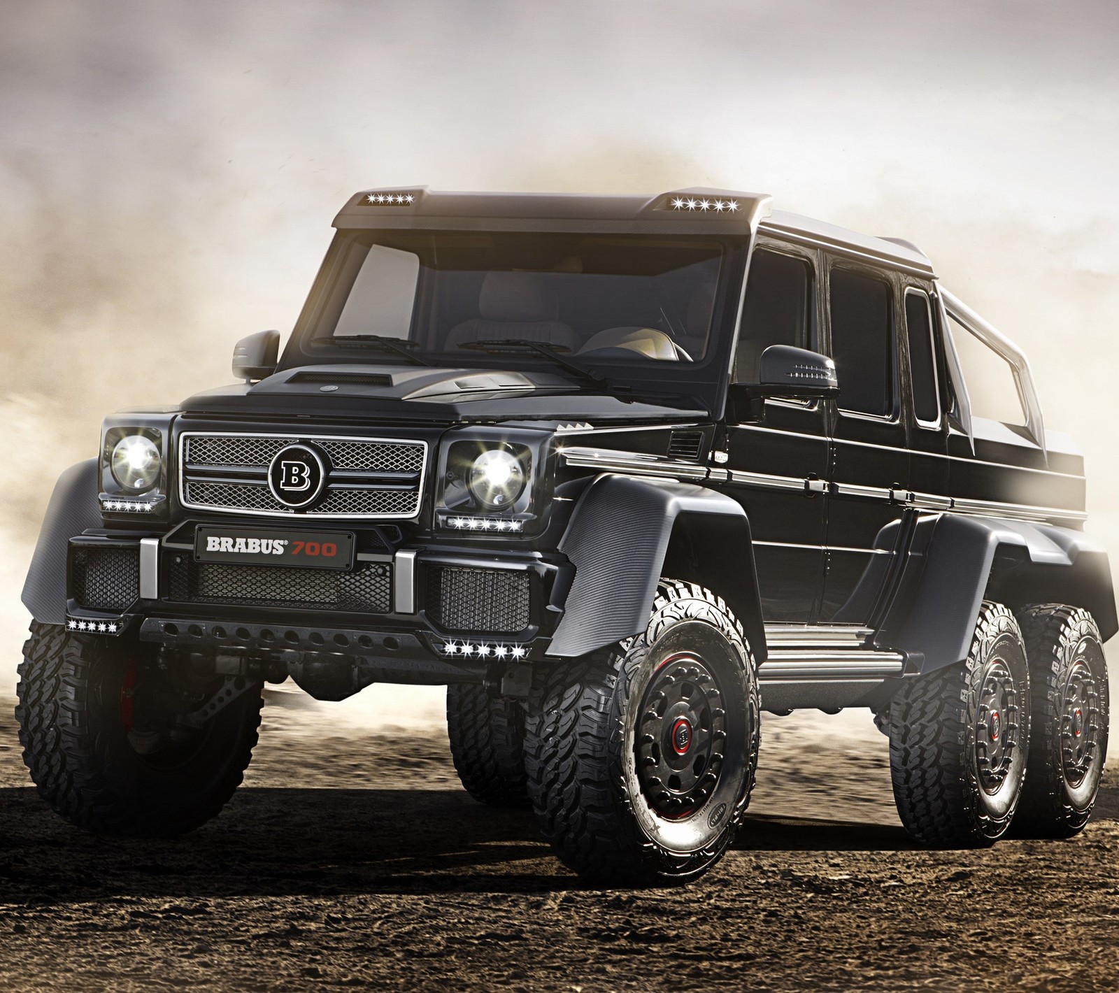 Скачать обои брабаус, brabus, brabus 700, машина, джип