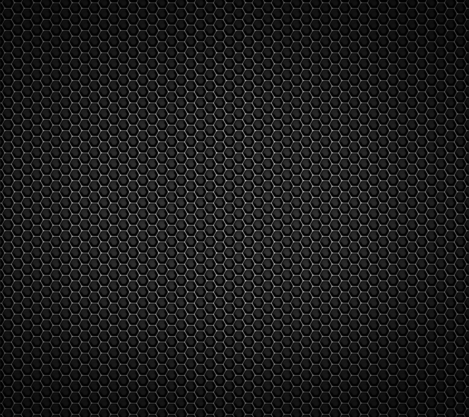 A black background with hexagonal mesh pattern (black, mesh)