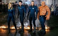 fantastic four, superhero movie, wetsuit wallpaper