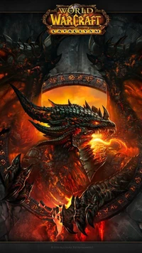 drache, feuer, world of warcraft, wow