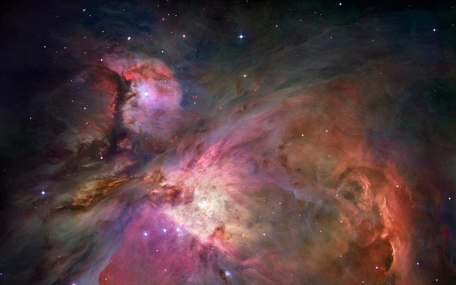 orion nebula, nebula, hubble space telescope, orion, astronomy wallpaper