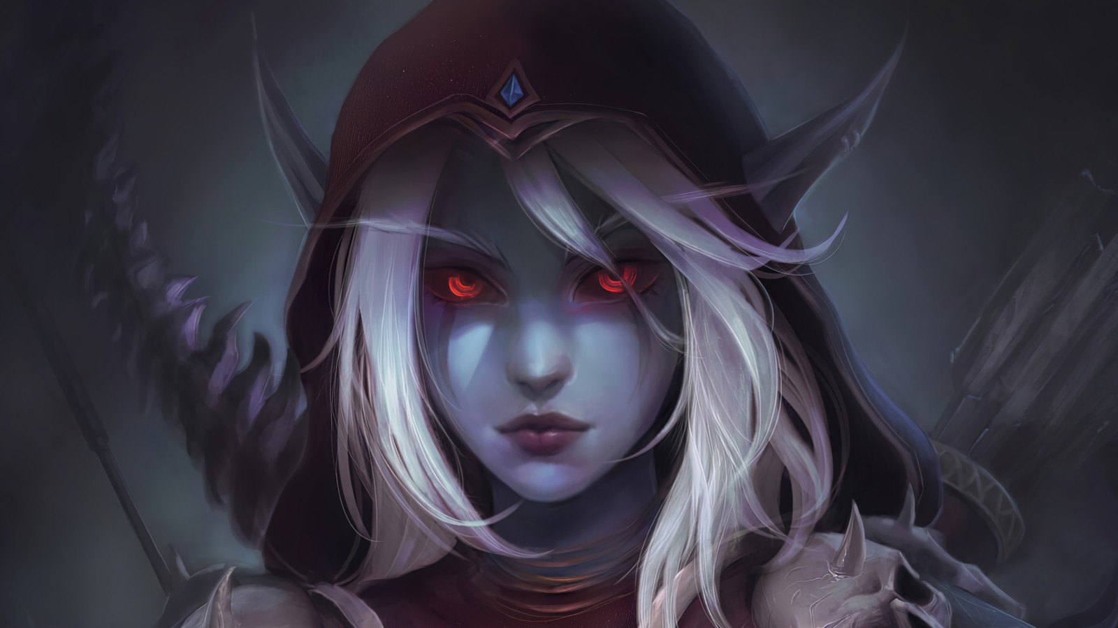 Скачать обои sylvanas, ветровка, windrunner, world of warcraft, wow