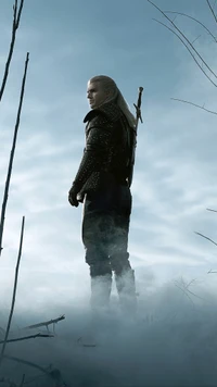 the witcher, henry cavill, geralt of rivia, ciri, netflix