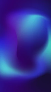 Vibrant Atmospheric Patterns in Electric Blue and Violet Hues