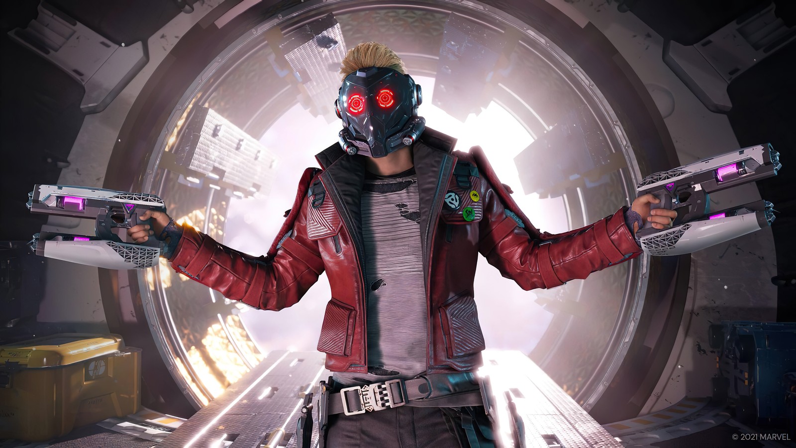 star lord, marvels guardians of the galaxy, video game wallpaper