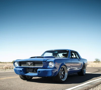 voiture, ford mustang, muscle