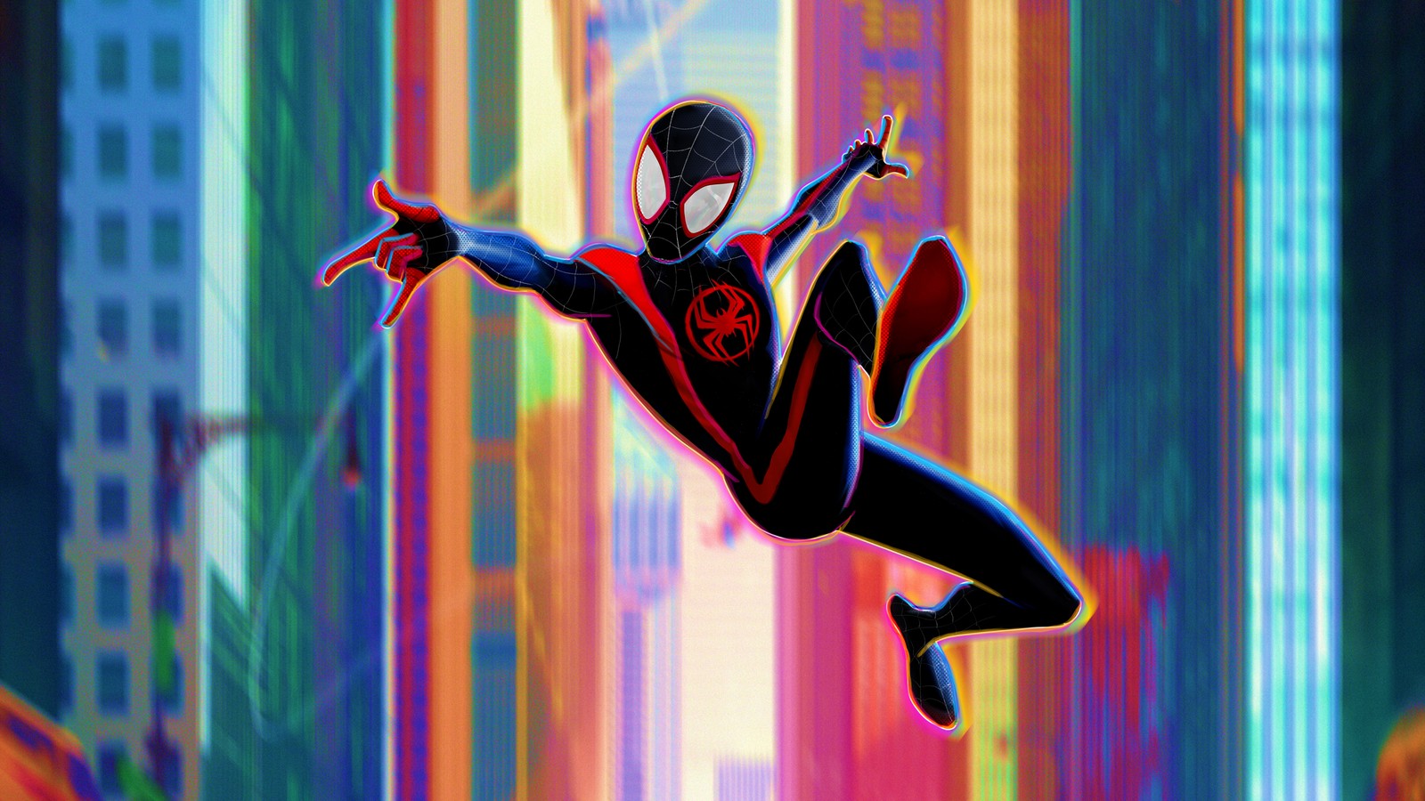 Spider - man: dans le spider - verse (miles morales, spider man à travers le spider verse, spider man across the spider verse, films 2023, 5k)