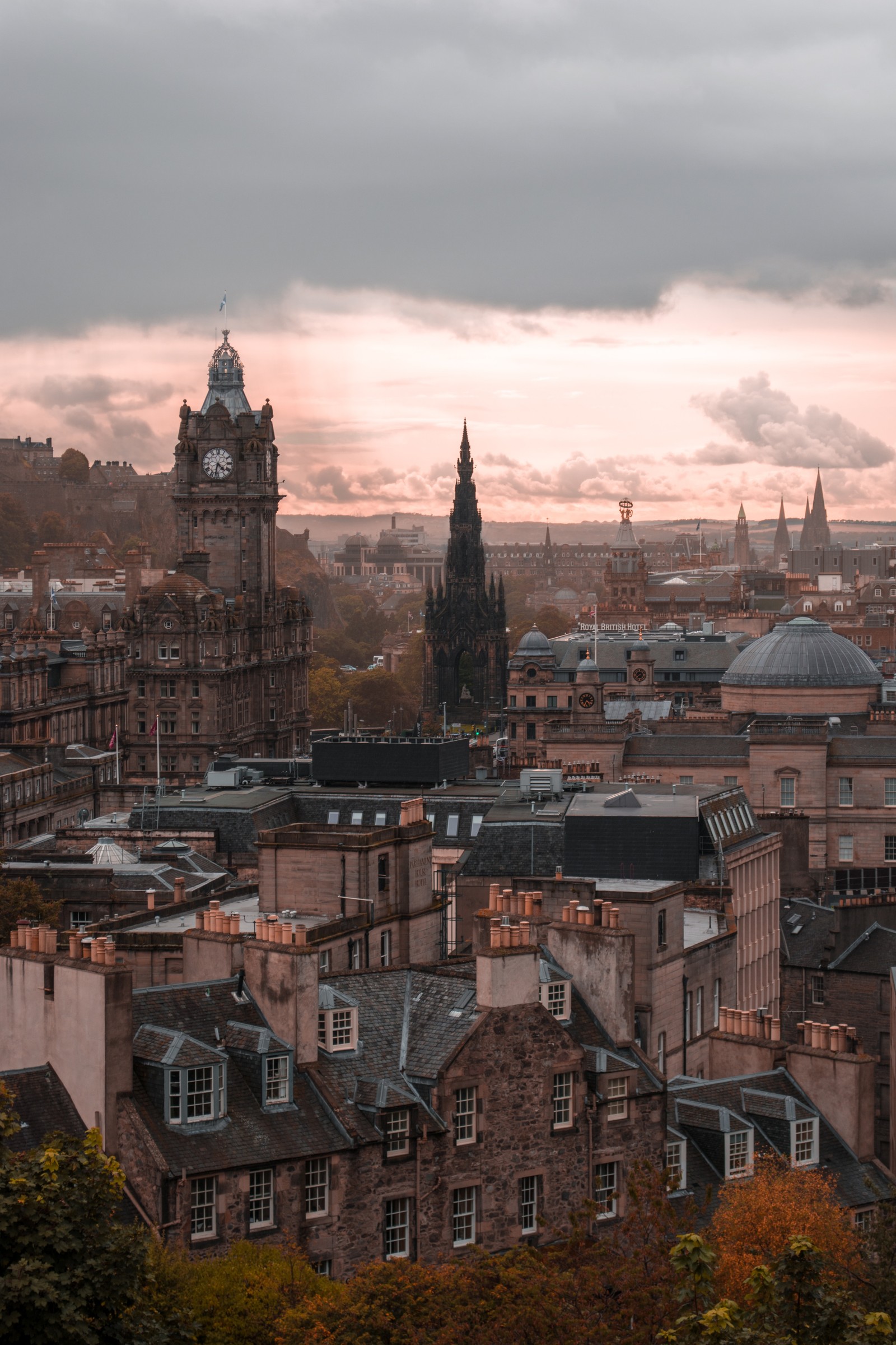 dugald stewart monument, urban area, city, town, landmark wallpaper