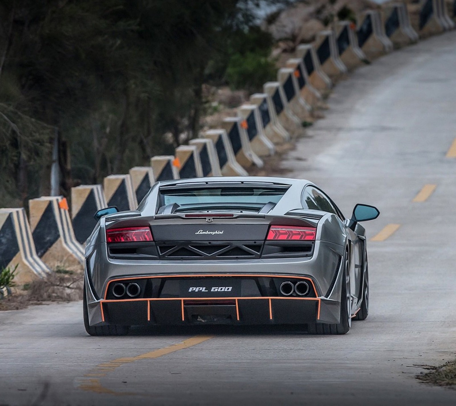 car, gallardo, road wallpaper