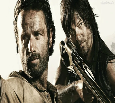 Rick Grimes und Daryl Dixon: Ikonische Überlebende in einer post-apokalyptischen Welt