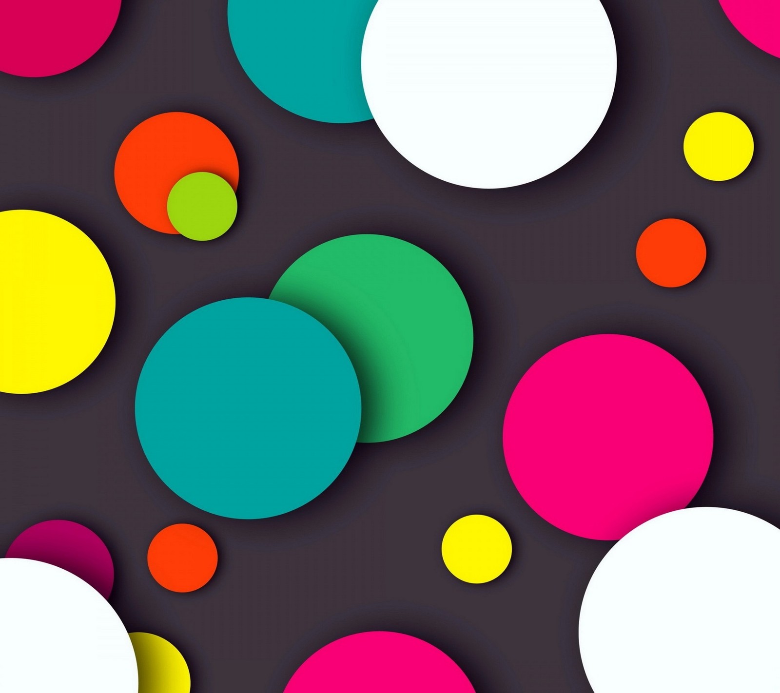 circles, colours wallpaper