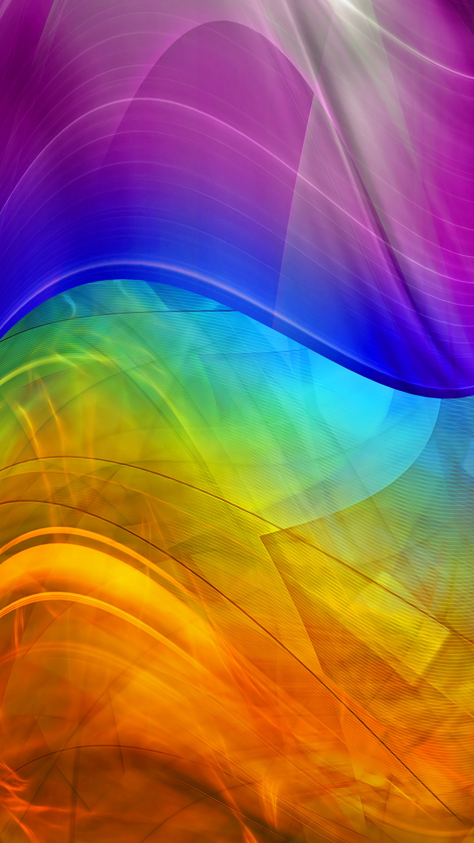 Abstract photograph of a colorful background with a wavy design (color waves, waves of color)