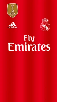 Real Madrid Third Kit: Red Edition by Adidas