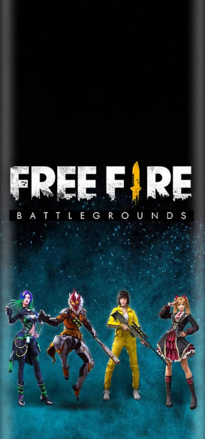 Personnages dynamiques de Free Fire Battlegrounds