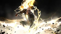 black adam 2022, película, black adam, relámpago