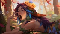 lillia, league of legends, videospiel, kunst