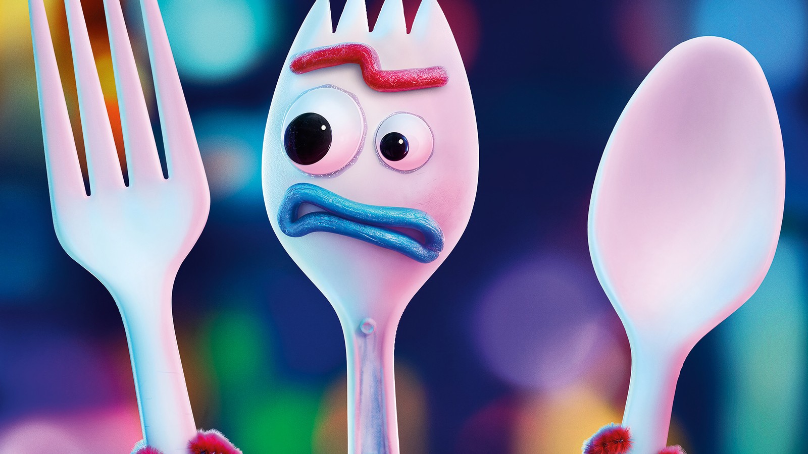 toy story 4, movie, forky wallpaper