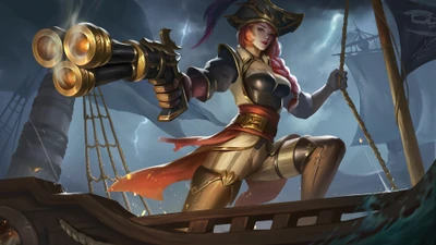 lol, league of legends, видеоигра, мисс фортуна, miss fortune