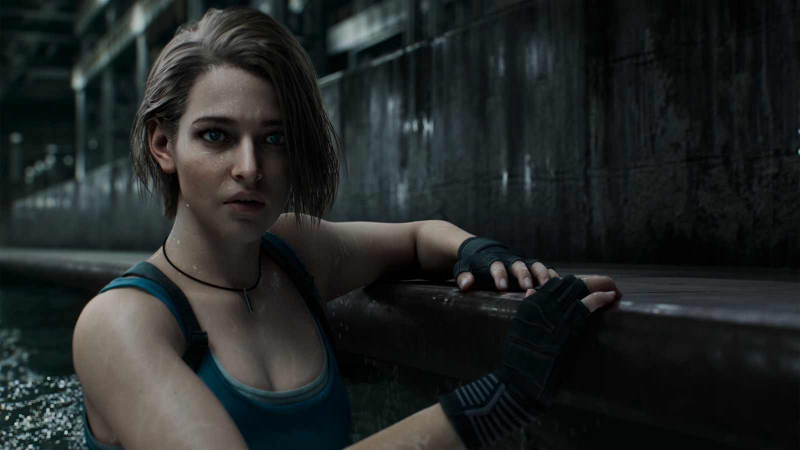 Lade jill valentine, resident evil death island, animation, filme, 4k hintergrund herunter